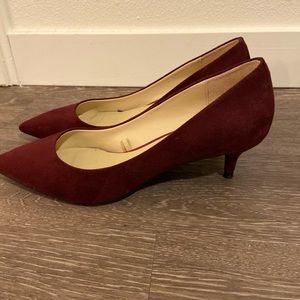 ZARA one inch pointed toe heel